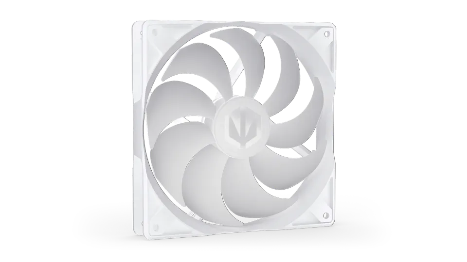 Endorfy Stratus 140 White PWM ARGB, Ventilátor, 140mm, FDB ložiško, výška 25mm,