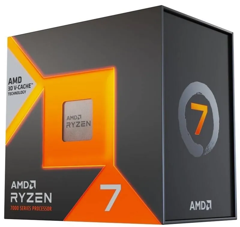 AMD Ryzen 7 8C/16T 7800X3D (4.2/5.0GHz,104MB,120W,AM5) AMD Radeon Graphics/box w