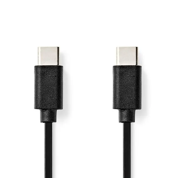 Nedis CCGL60700BK10- USB Kabel | USB 2.0 | USB-C Zástrčka | USB-C Zástrčka | 1.0