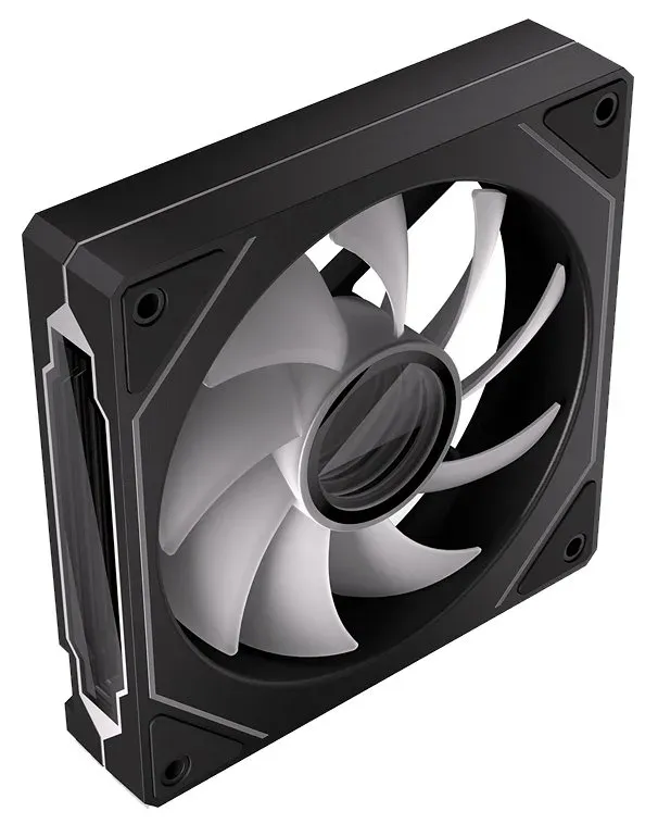 Krux ventilátor Corvus 120 ARGB / 120 mm ARGB fan / infinity mirror efekt