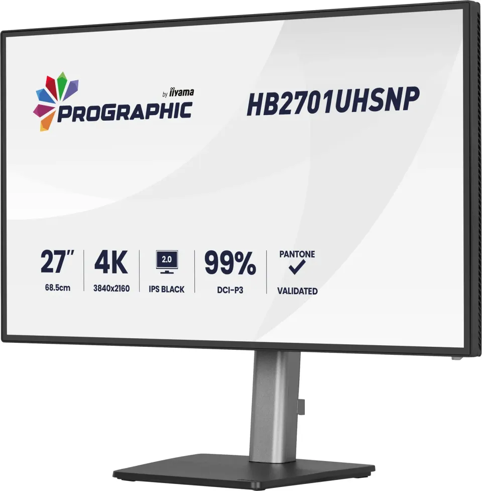 iiyama ProGraphic/HB2701UHSNP-B1/27"/IPS/4K UHD/60Hz/4ms/Černá/3R