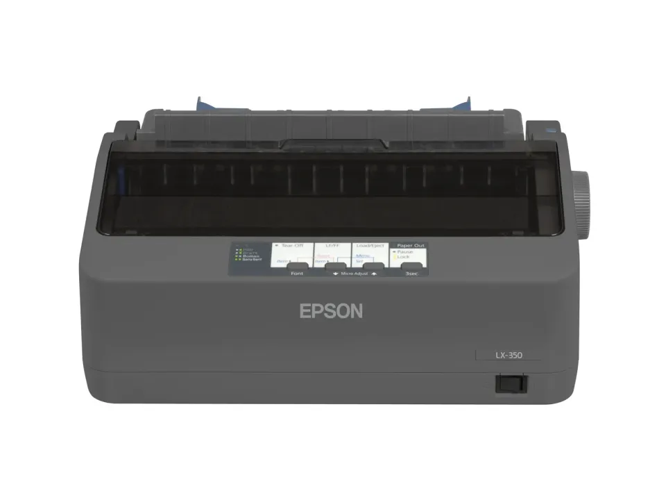EPSON jehličková LX-350 - A4/9pins/347 zn/1+4 kopii/USB/LPT/COM