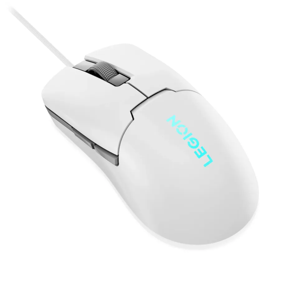 Lenovo myš CONS Herní Legion M300s RGB (Glacier White) - bílá
