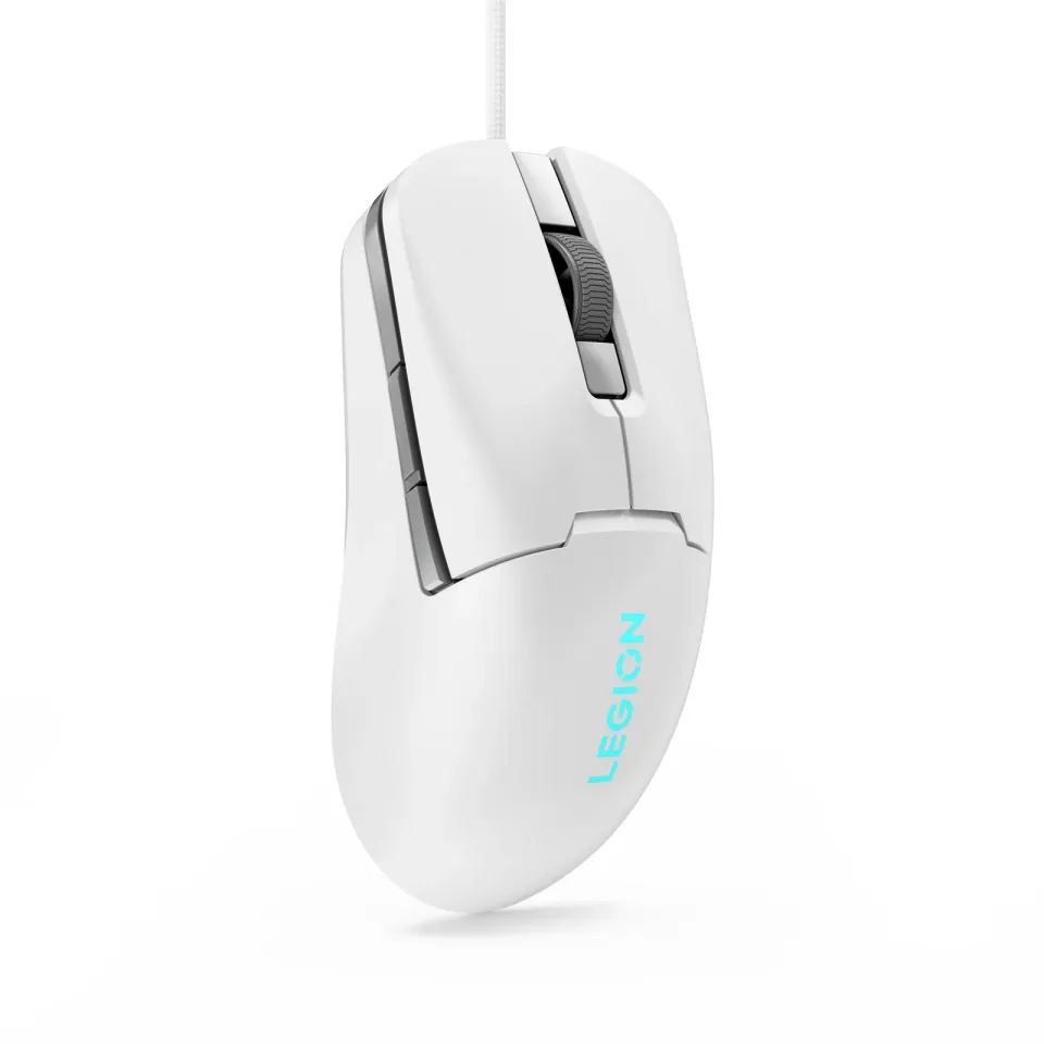 Lenovo myš CONS Herní Legion M300s RGB (Glacier White) - bílá