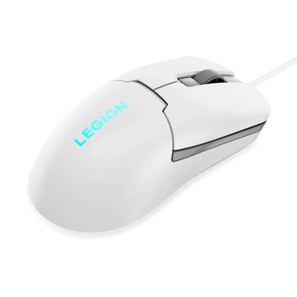 Lenovo myš CONS Herní Legion M300s RGB (Glacier White) - bílá