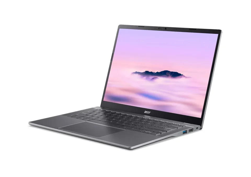 ACER NTB Chromebook Plus 514 (CB514-5H-36M7),Core3 100U,14" WUXGA,8GB,256GB SSD,Intel Graphics,ChromeOS,Gray