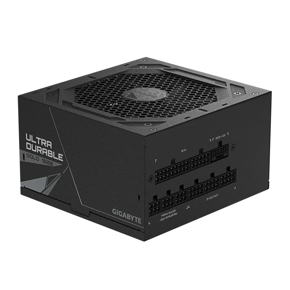 GIGABYTE zdroj UD1000GM PG5 V2 1000W, 120mm, Plně modulární, 80 Plus Gold, ATX 3.1