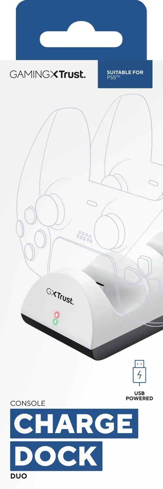 TRUST GXT254 DUO CHARGE DOCK PS5