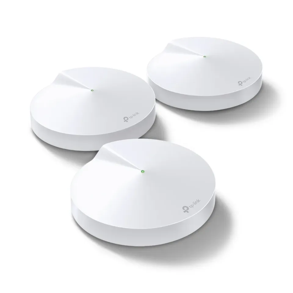TP-Link Deco M5(3-Pack) WiFi5 Mesh (AC1300, 2,4GHz/5GHz, 2xGbELAN/WAN)