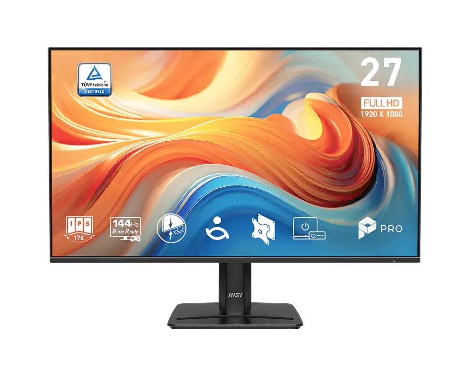 MSI monitor PRO MP271 E14A, 27" IPS/1920 x 1080 (FHD)/144Hz/1ms/DP/HDMI/D-Sub/če