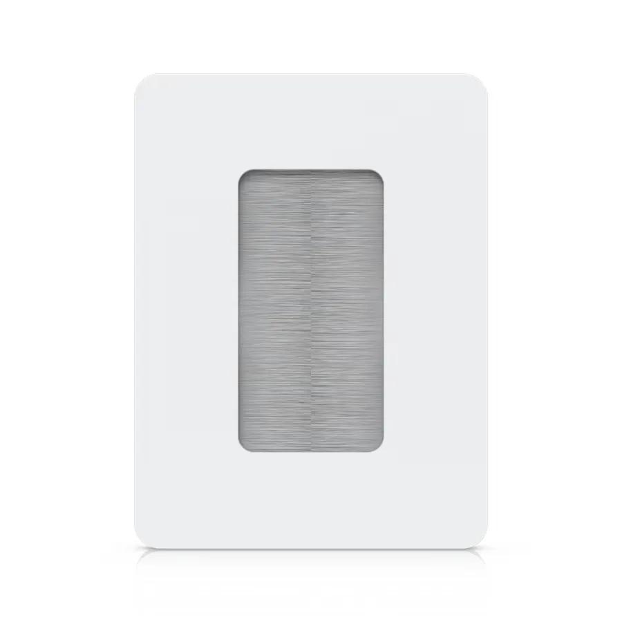 Ubiquiti UACC-WP-TH, Universal Paintable Passthrough Wall Plate, 2-Pack