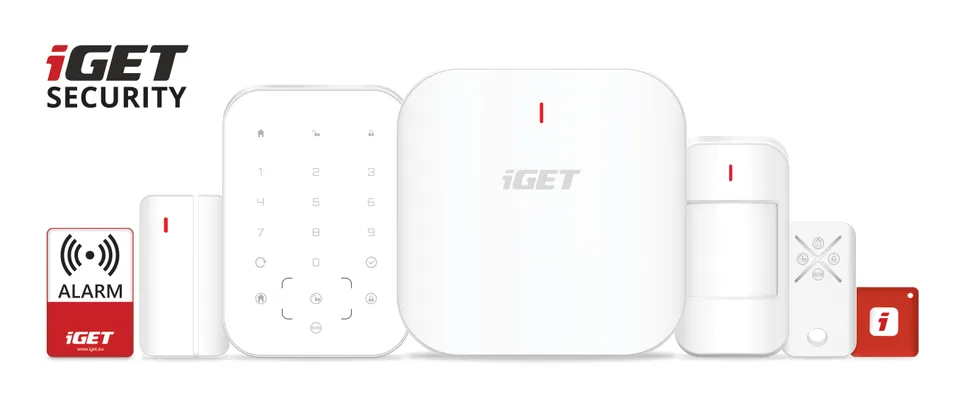 iGET SECURITY M6-4G Premium - Inteligentní bezdrátový 4G LTE/WiFi/Ethernet/GSM z