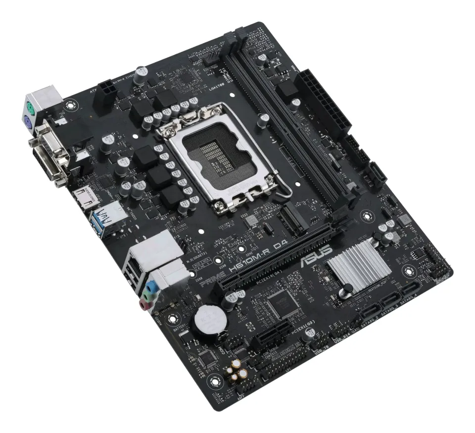 ASUS MB PRIME H610M-R D4-SI soc 1700 H610 DDR4 mATX M.2 HDMI DVI D-sub, white box