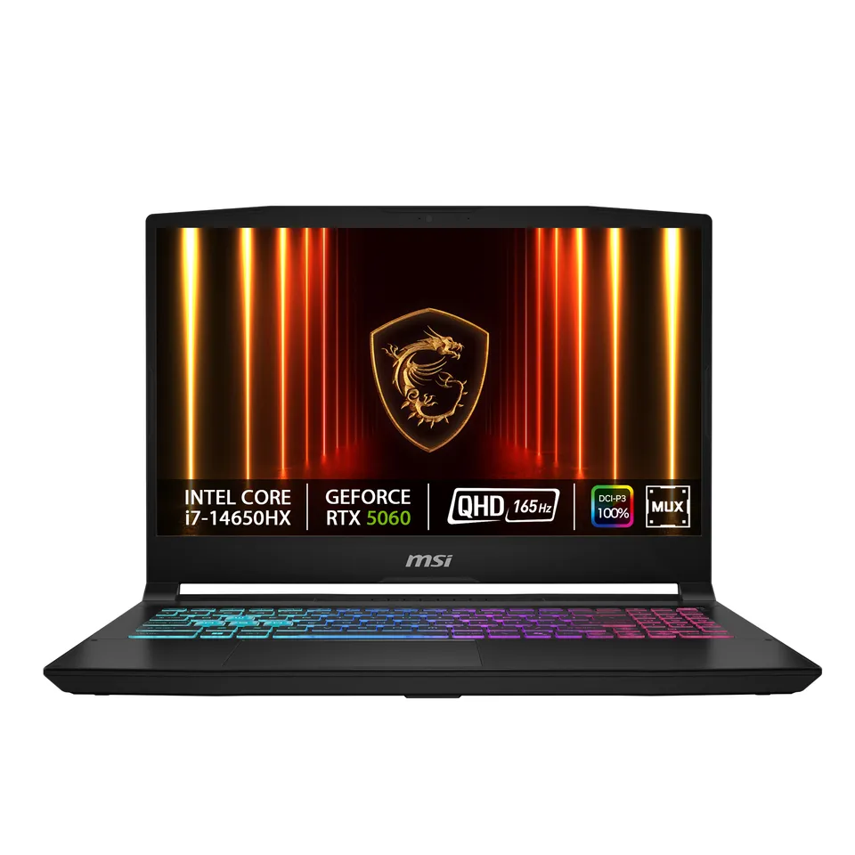 MSI Katana 15 HX B14WEK-250XCZ/i7-14650HX/32GB/1TB SSD/RTX 5050, 8GB/15,6" QHD,