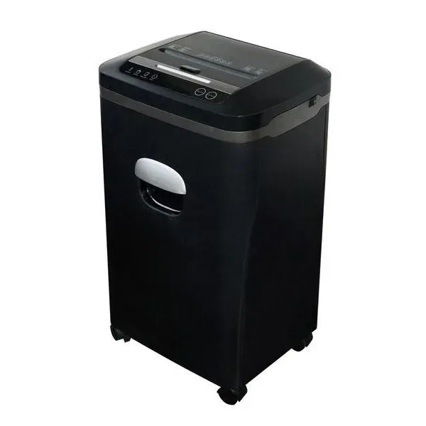 AT skartovač AT-800AF/ řez 2x10 mm/ pracovní šíře 220 mm/ objem koše 20 l/ stupeň utajení P5/ automatický podavač/ černý