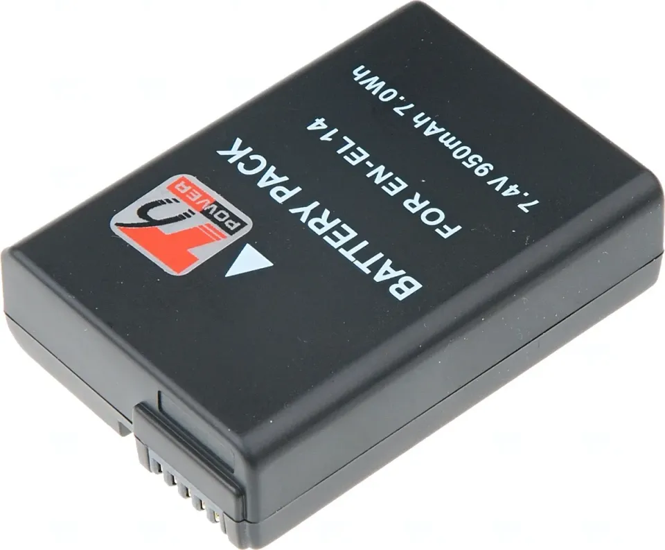 Baterie T6 Power pro Nikon EN-EL14, EN-EL14a, EN-EL14e, 950mAh, 7Wh