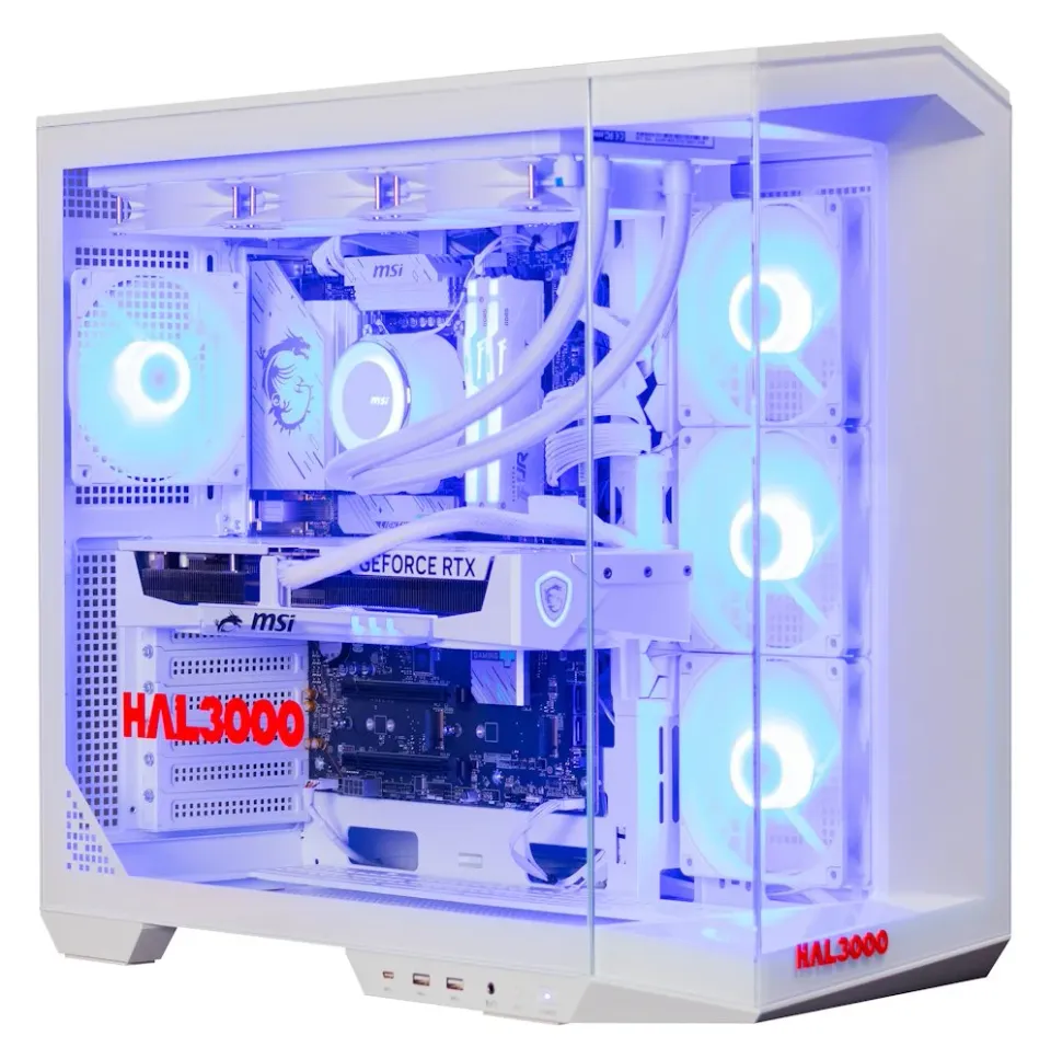 HAL3000 Master Gamer Ultimate-K White / Intel Core Ultra 7 270K/ 32GB DDR5/ RTX 5070 Ti/ 2TB PCIe4 SSD/ WiFi/ W11