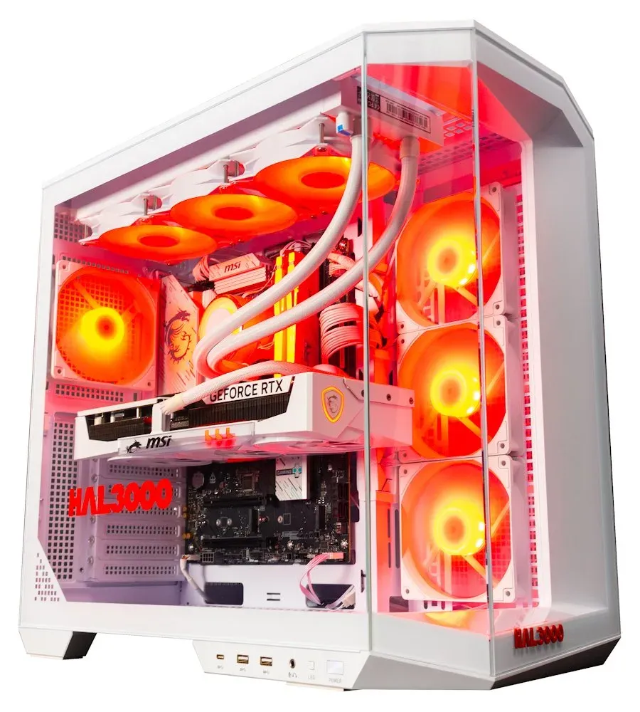 HAL3000 Master Gamer Ultimate-K White / Intel Core Ultra 7 270K/ 32GB DDR5/ RTX 5070 Ti/ 2TB PCIe4 SSD/ WiFi/ W11
