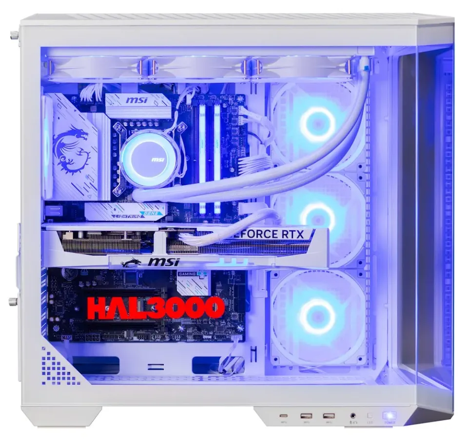 HAL3000 Master Gamer Ultimate-K White / Intel Core Ultra 7 270K/ 32GB DDR5/ RTX 5070 Ti/ 2TB PCIe4 SSD/ WiFi/ W11