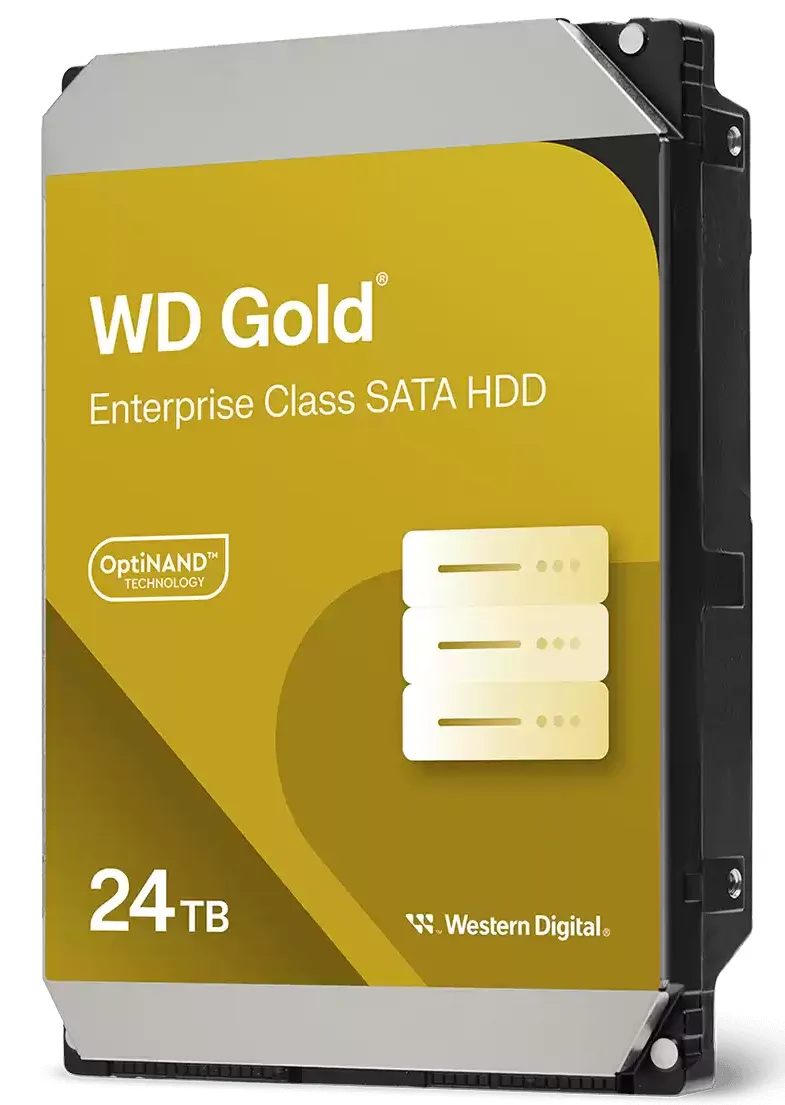 WD GOLD WD242KRYZ 24TB, SATA III 3.5", 512MB 7200RPM, 291MB/s, CMR, Enterprise