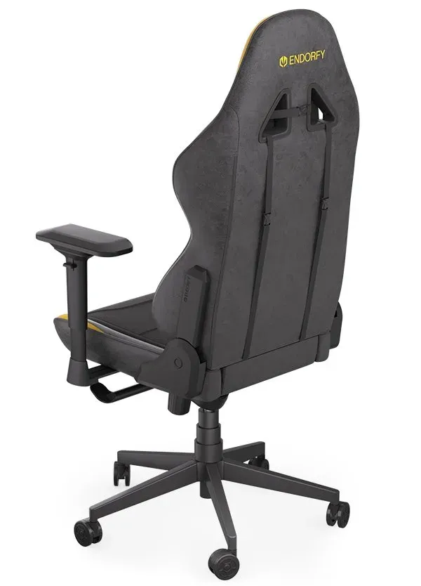 Endorfy herní židle Scrim YL/kůže + textil/žlutočerná