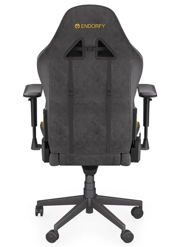 Endorfy herní židle Scrim YL/kůže + textil/žlutočerná
