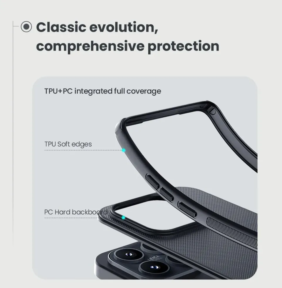 Nillkin Super Frosted PRO Zadní Kryt pro Xiaomi 17 Black