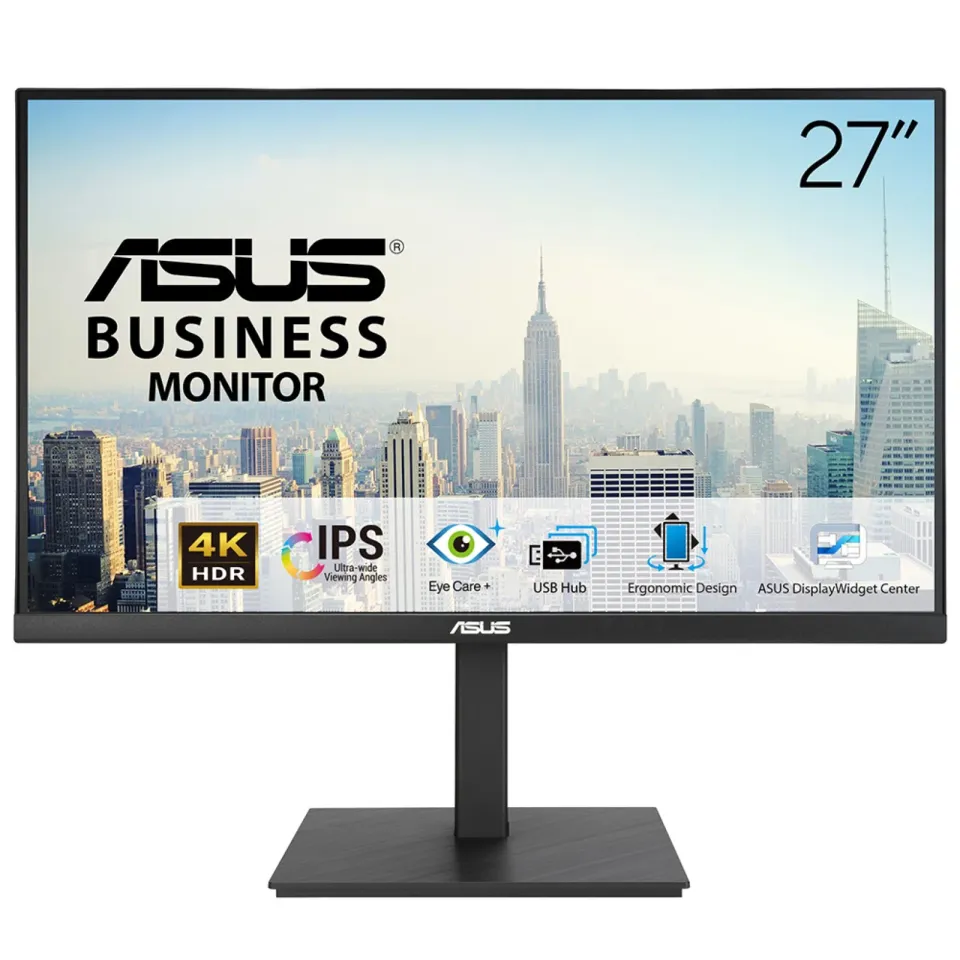 ASUS/VA27UQSB/27"/IPS/4K UHD/60Hz/5ms/Black/3R