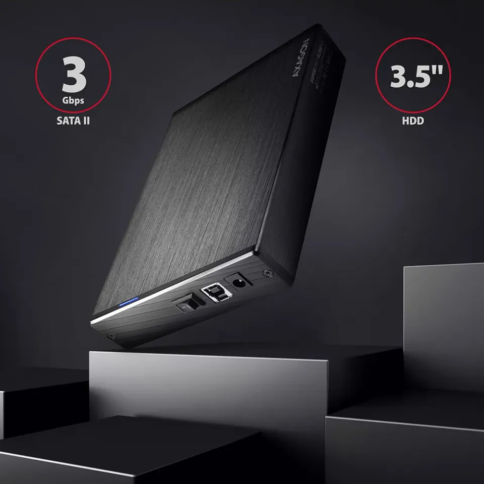 AXAGON EE35-XA3, USB3.0 - SATA, 3.5" externí ALINE box