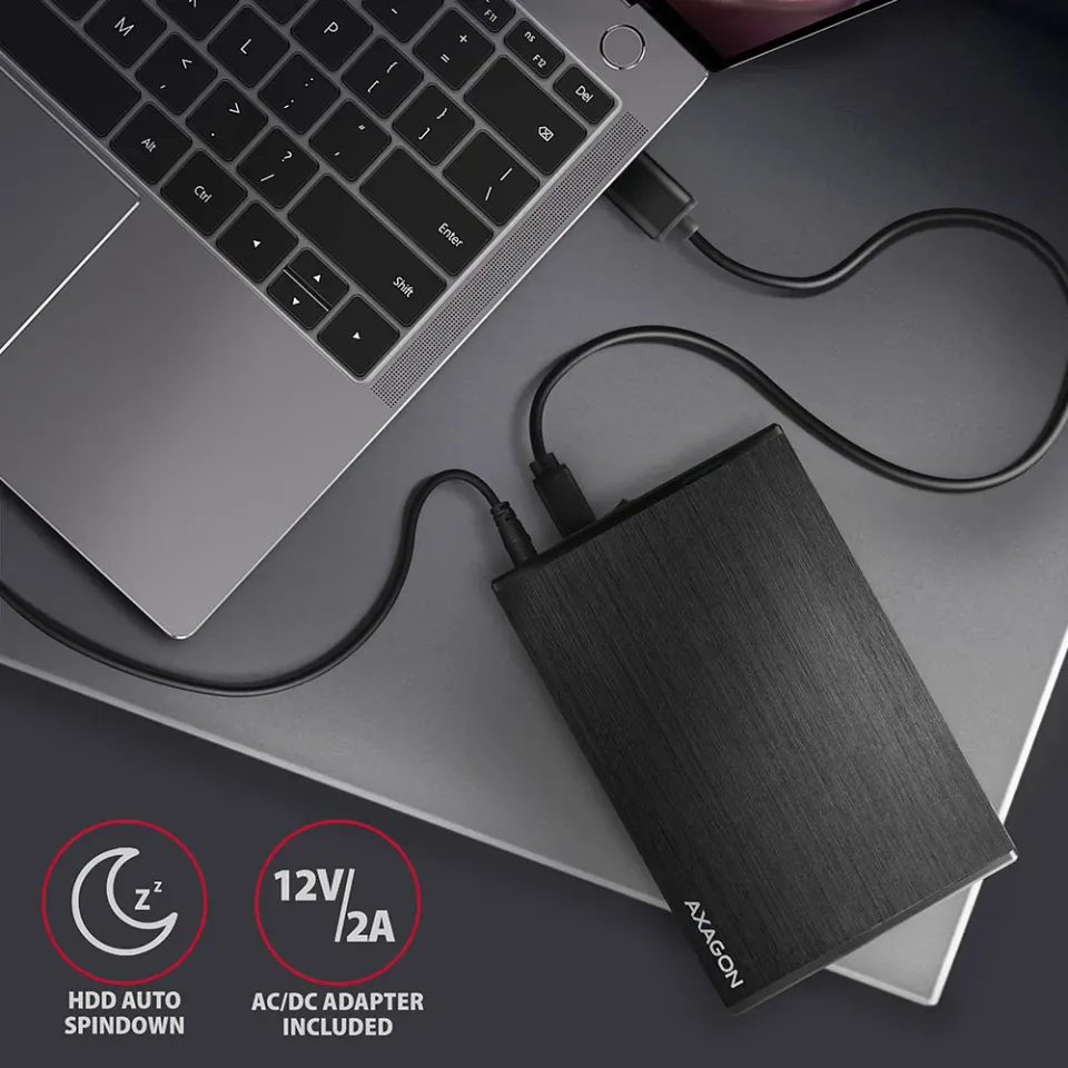 AXAGON EE35-XA3, USB3.0 - SATA, 3.5" externí ALINE box