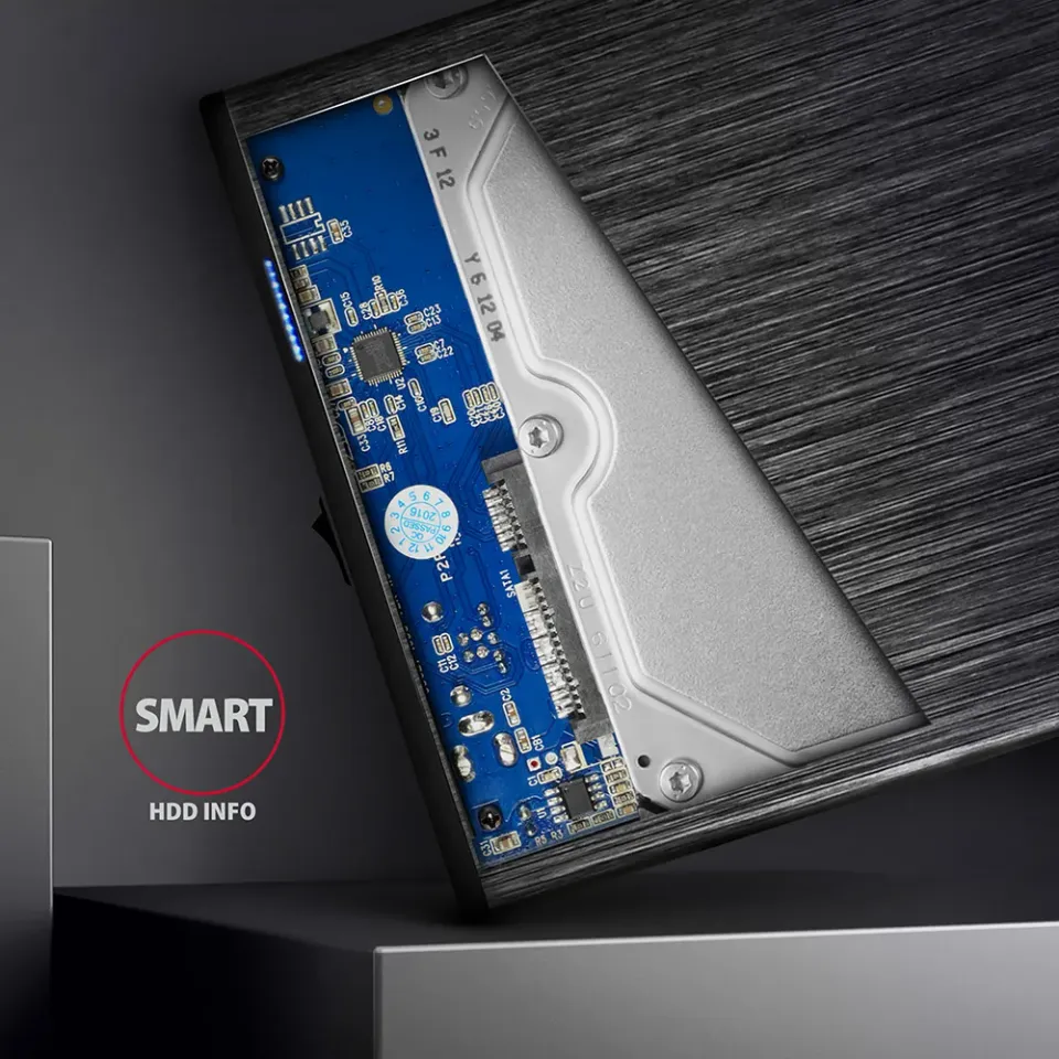 AXAGON EE35-XA3, USB3.0 - SATA, 3.5" externí ALINE box