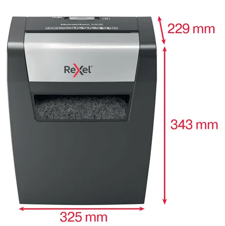 REXEL Skartovač Momentum X406