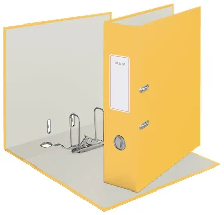 LEITZ Pákový pořadač 180° Cosy hebký A4 80 mm teplá žlutá