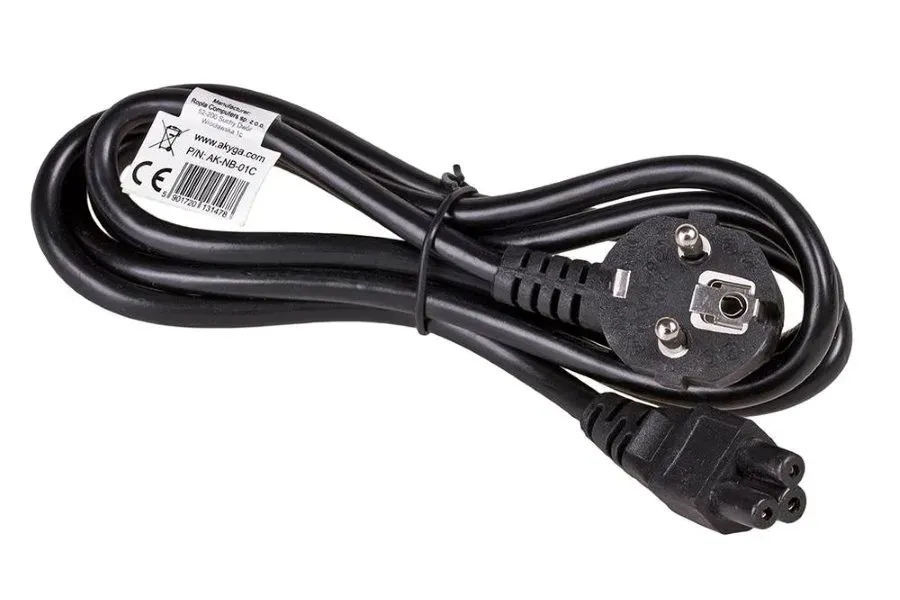 TRX Akyga přívodní síťový napájecí kabel 1.5m k napájecím adaptérům TRX Akyga