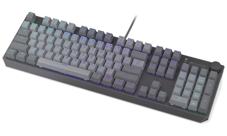 Endorfy Thock V2 Klávesnice, herní, drátová, mechanická, Endorfy Red,CZ/SK layou