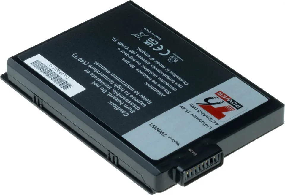 Baterie T6 Power Dell Latitude 5420, 5424, 7424 Rugged, 4475mAh, 51Wh, 3cell, Li-ion