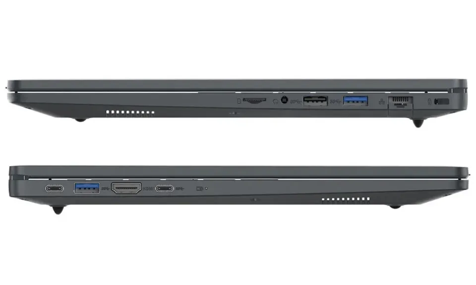 UMAX notebook VisionBook 15WT Plus/ 15,6" IPS/ 1920x1080/ N150/ 8GB/ 256GB SSD/ HDMI/ 2x USB 3.2/ W11 Pro/ šedý