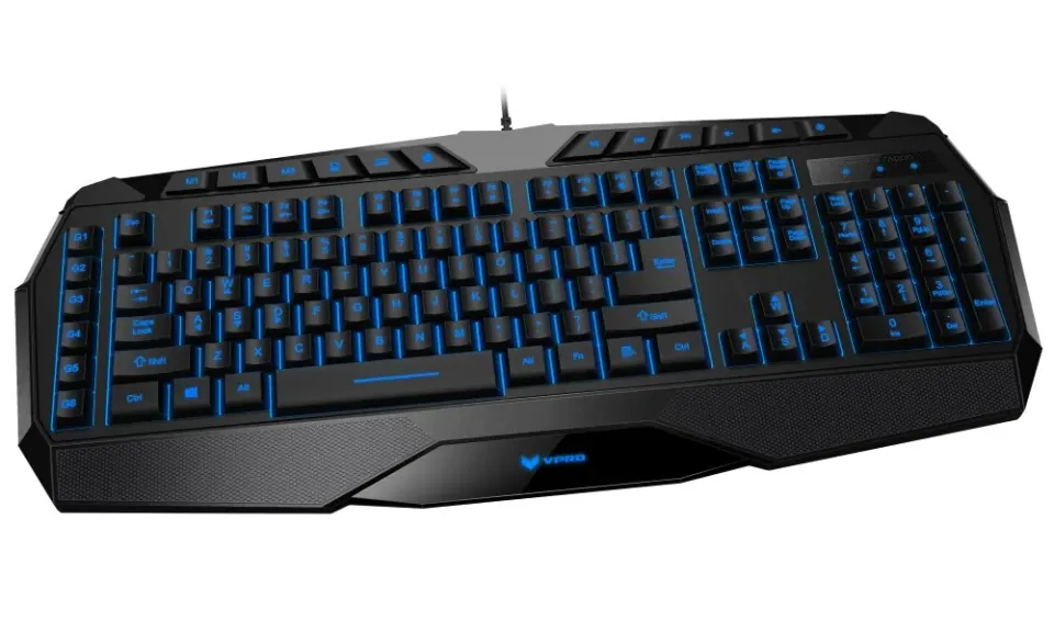 RAPOO VPRO herní klávesnice V52/ podsvícená/ drátová/ USB/ černá/ CZ+SK layout