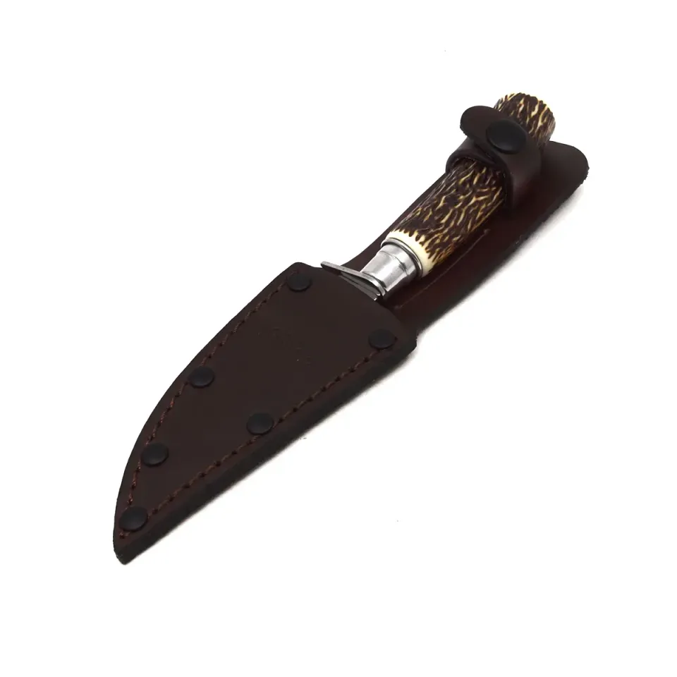 Lovecký nůž ZAVAZÁK - s designem damaškové oceli 374-NH-1D