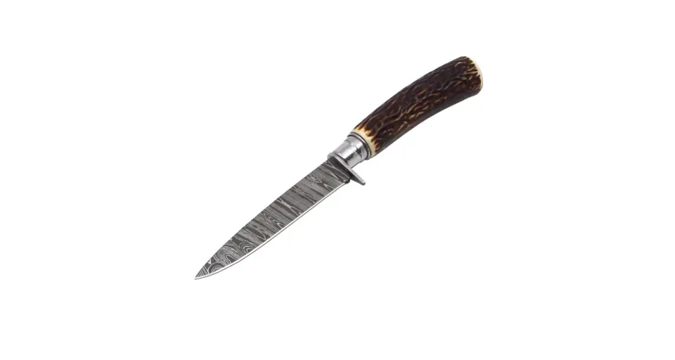 Lovecký nůž ZAVAZÁK - s designem damaškové oceli 374-NH-1D