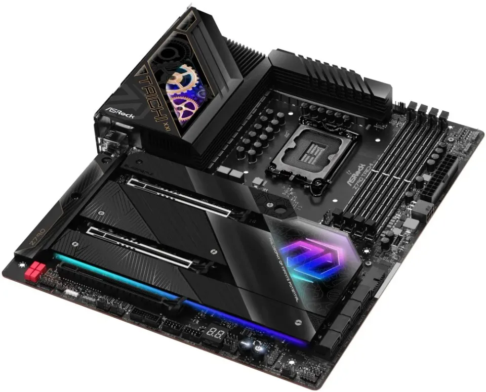 OPRAVENÉ - ASRock Z790 Taichi / Intel Z790 / LGA1700 / 4x DDR5 / 5x M.2 / HDMI / Thunderbolt / USB-C / WiFi / EATX