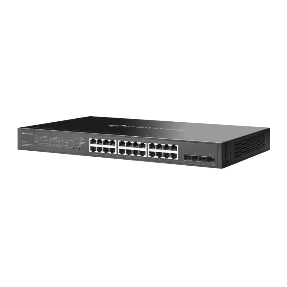 TP-Link SG2428LP Omada 28 x GLAN SWITCH 8x GLAN, 16x GLAN PoE+ Rozpočet 150W 4xS
