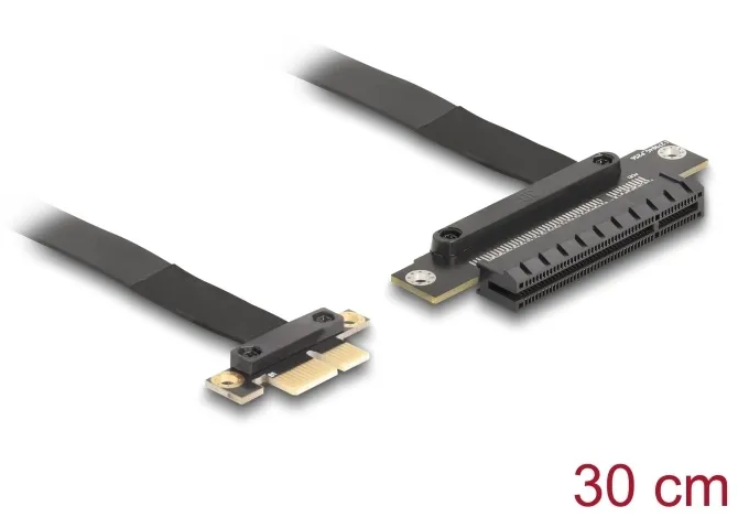 Delock Riser karta PCI Express 3.0, ze zástrčky x1 na slot x8, s kabelem, délka