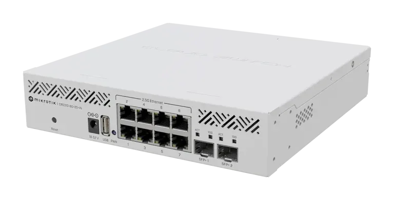 MikroTik CRS310-8G+2S+IN, Cloud Router Switch
