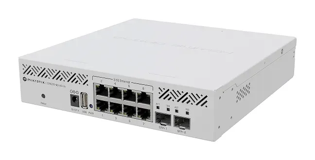 MikroTik CRS310-8G+2S+IN, Cloud Router Switch