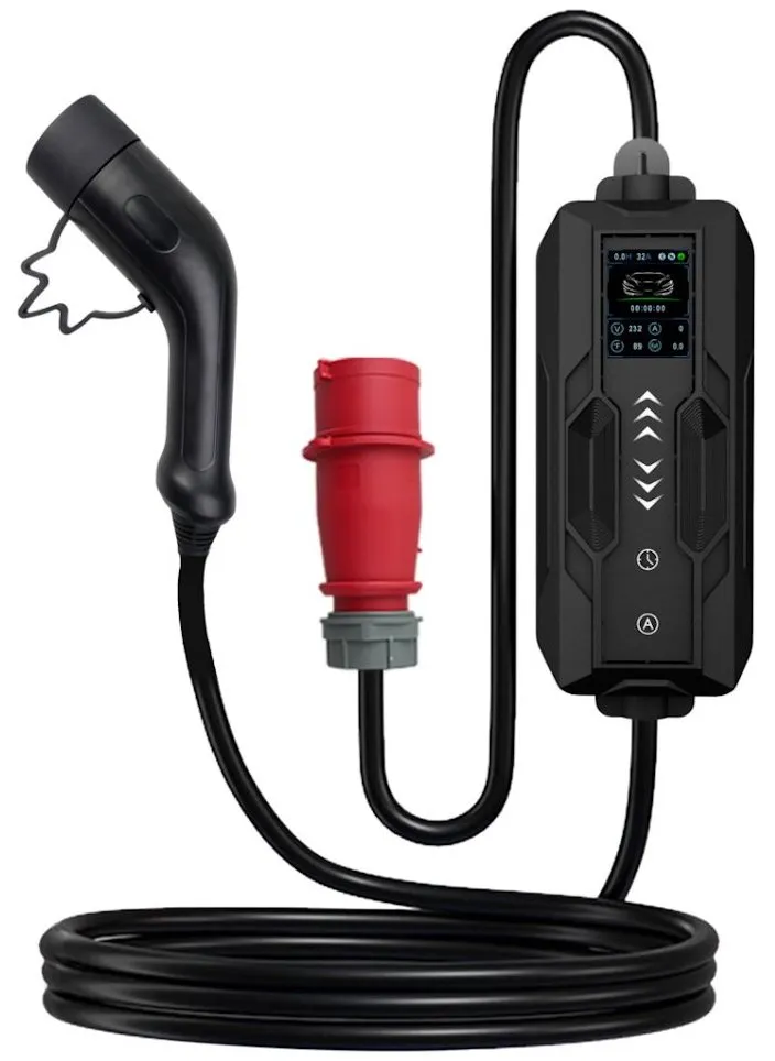 IMMAX NEO LITE cestovní nabíjecí stanice pro elektromobily EV/PHEV AC Type 2, 11kW, TUYA