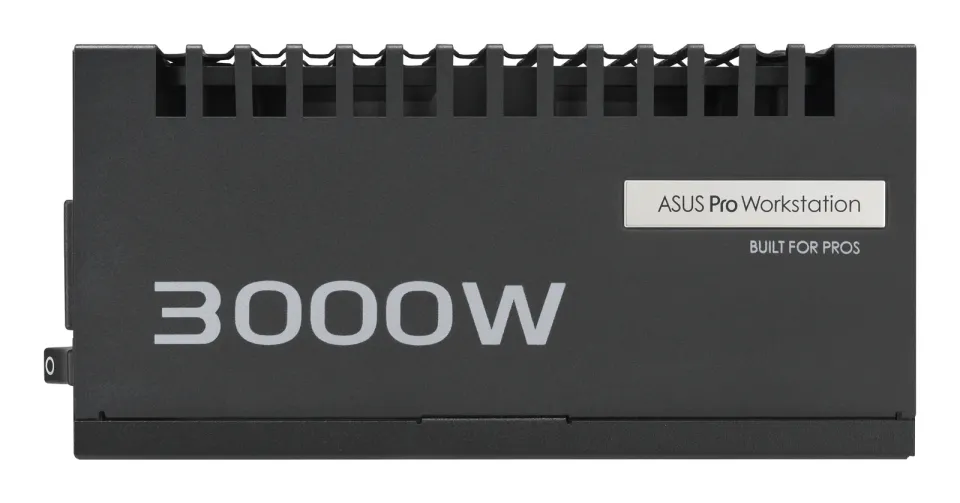 ASUS zdroj Pro WS 3000W Platinum, 140mm, Plně modulární, 80 Plus Platinum, ATX 3.1