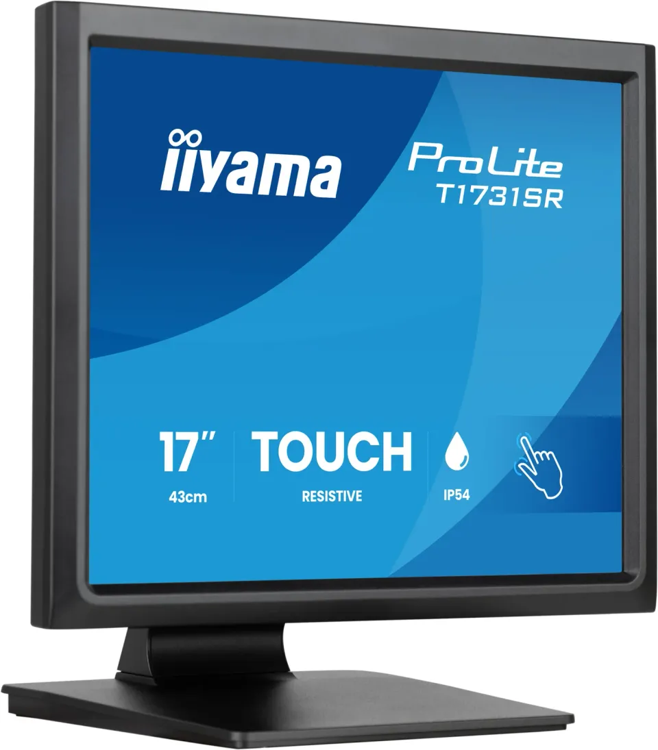 17" iiyama T1731SR-B2S:SXGA,250cd,IP54