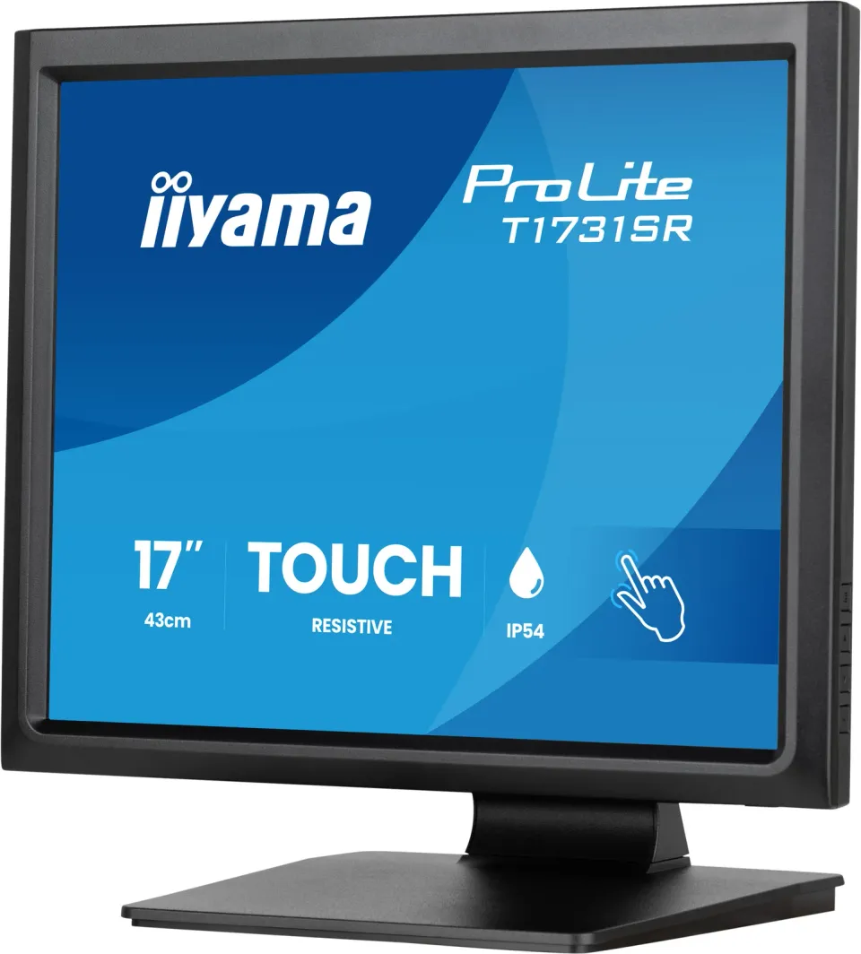 17" iiyama T1731SR-B2S:SXGA,250cd,IP54