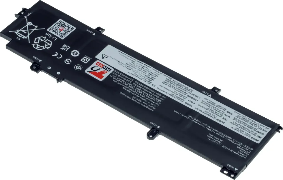 Baterie T6 Power pro Lenovo ThinkPad T14 Gen 3, Gen 4, P14s Gen 3, Gen 4, 3392mAh, 52,5Wh, 4cell